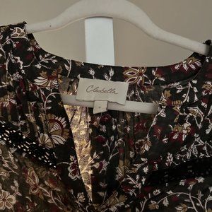 Cleobella Blouse in Lolita Block Print